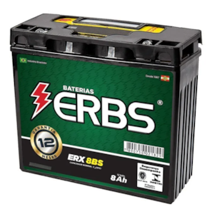 BATERIA ERBS ERX 8BS (YB7B)  SELADA - DK 150 / CBX 200 / NX150 / 200