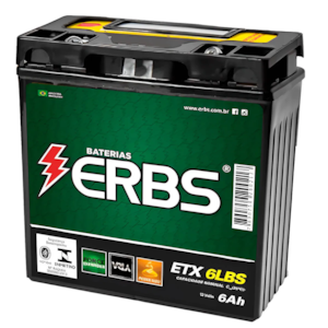 BATERIA ERBS ETX 6LBS (YB5LB) CRYPTON XTZ 125