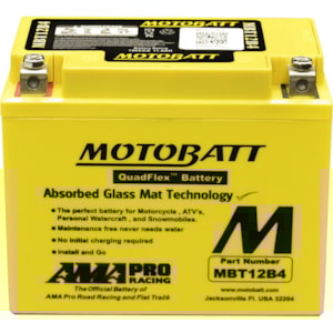 BATERIA MOTOBATT AGM MBT12B4 DUCATI / KAWASAKI / YAMAHA