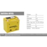 BATERIA MOTOBATT AGM MF5L (YTX5L-BS)  BIZ 100 ES / BIZ 125 ES / POP / FAN / TITAN / DOMINAR 160