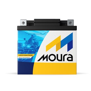 Bateria Moura MA10-E (YTX12-BS) Suzuki GSX 750 / Bandit 1200 97/05 / Kawasaki 900 Ninja 94/97 / VL800 Intruder ANO 01/07 / Citycom 300 / TDM 850