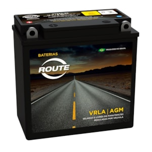 Bateria Route YB7A (YTX9ABS) Selada Katana / YES / INTRUDER125 / V-BLADE / FYM125 / 150