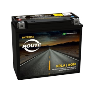 Bateria Route YT12BBS (YTZ12BBS) Selada XJ6 2000E / D / Fazer 600 / TDM850 / TDM900 / ZF-R1 / Ducati