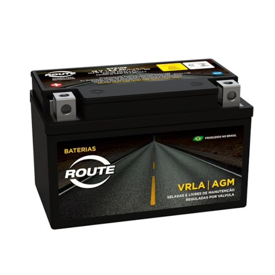 Bateria Route YTZ10S Selada Honda CB 600 F Hornet 2008 / 2011 / CBR 1000 2004 / 2006 / CBR 900 RR Ya