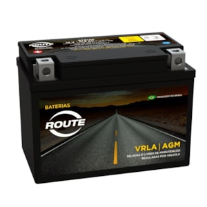 Bateria Route YTZ14S Shadow 750 2001 / 2013 CB 1300 / Midnight 950 09 / 12 / Honda XL700 Transalp / 
