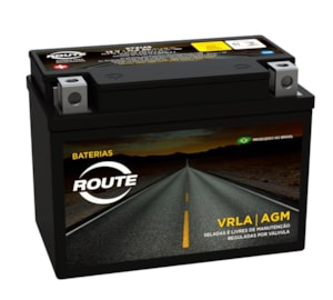 Bateria Route YTZ14S Shadow 750 2001 / 2013 CB 1300 / Midnight 950 09 / 12 / Honda XL700 Transalp / 