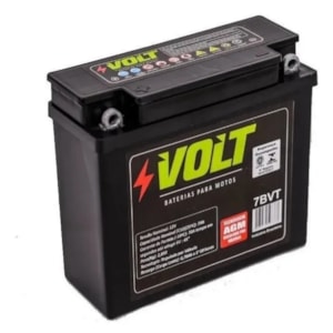 Bateria VOLT YB7B (7BVT) CBX 200 / NX 150 / 200 / 350 Sahara / TDM 225 / XT 225 Siverst