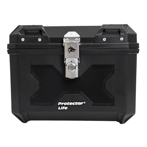 BAU DE PLASTICO PROTECTOR LIFE PRETO 45L (E-588X)