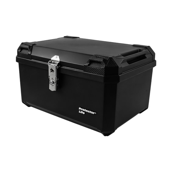 BAU DE PLASTICO PROTECTOR LIFE PRETO 65L (E-600)