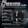 BAU DE PLASTICO PROTECTOR LIFE PRETO FECHO DUPLO 45L (E-570DK)