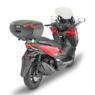 BAU GIVI E46NBR MONOLOCK RIVIEIRA 46L PRETO LENTE VERMELHA