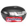 Bau Givi E55N Maxia 55L Preto Plástico C / Lente Fumê Traseiro