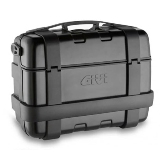 Bau Givi TRK33B Trekker Monokey 33L Aluminio Preto ( 1 Unidade ) Traseiro e Lateral