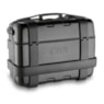 Bau Givi TRK33B Trekker Monokey 33L Aluminio Preto ( 1 Unidade ) Traseiro e Lateral