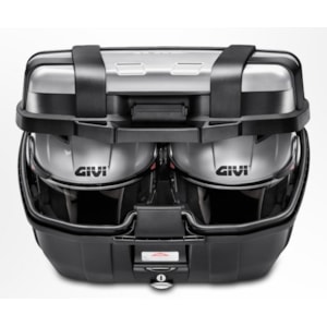 Bau Givi TRK52N Trekker Monokey 52L Aluminio Polido Traseiro