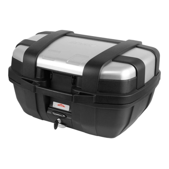 Bau Givi TRK52N Trekker Monokey 52L Aluminio Polido Traseiro