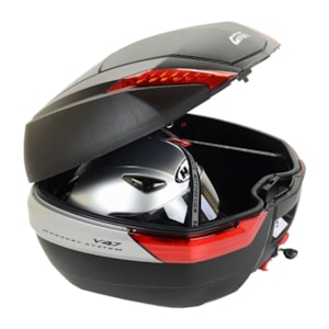Bau Givi V47NN Monokey 47L Carbono Plástico Traseiro