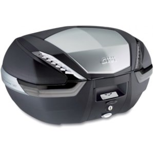 Bau Givi V47NT Monokey TECH 47L Preto Plástico C / Lente Cristal Traseiro