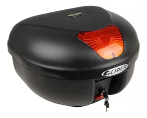 Bau Glider 35 Litros Preto Plástico (lente Vermelha)