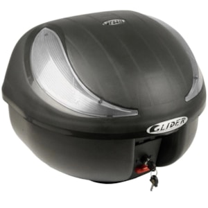 Bau Glider 40 Litros Speed Preto Plástico (lente Prata)