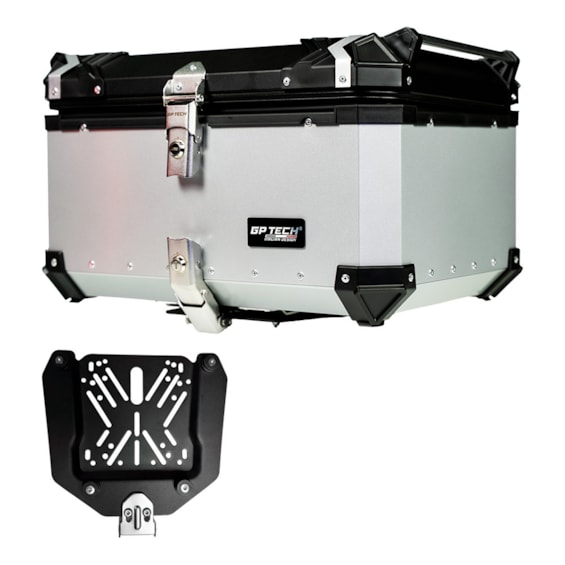 BAU GP TECH TRASEIRO ALUMINIO POLIDO M65 LITROS