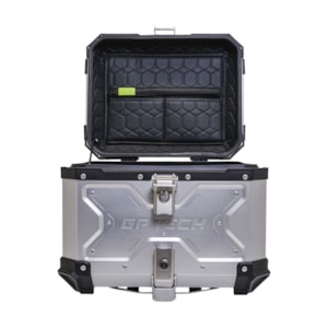 BAU GP TECH TRASEIRO ALUMINIO POLIDO Y45 LITROS