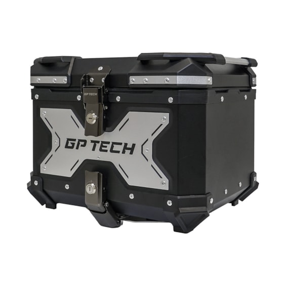 BAU GP TECH TRASEIRO ALUMINIO PRETO Y45 LITROS