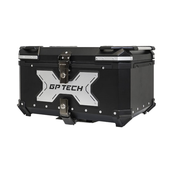 BAU GP TECH TRASEIRO ALUMINIO PRETO Y65 LITROS