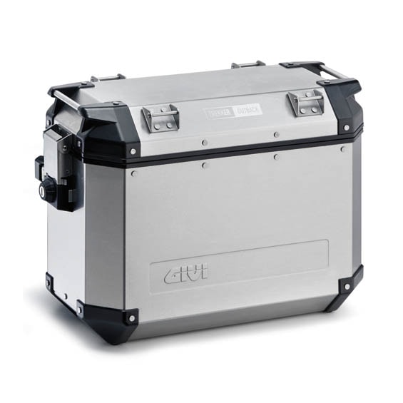 Bau Lateral Givi OBK37 Trekker Outback 37L Aluminio Polido (O PAR)