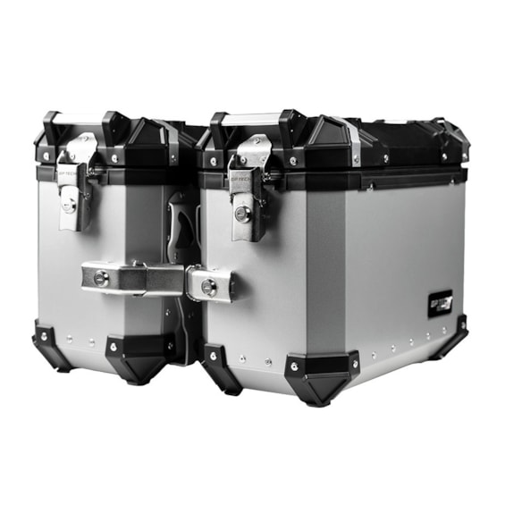 BAU LATERAL GP TECH 30L ALUMINIO POLIDO UNIVERSAL PAR