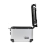 BAU LATERAL GP TECH 30L ALUMINIO POLIDO UNIVERSAL PAR + SUPORTE MULTI FUNCIONAL 