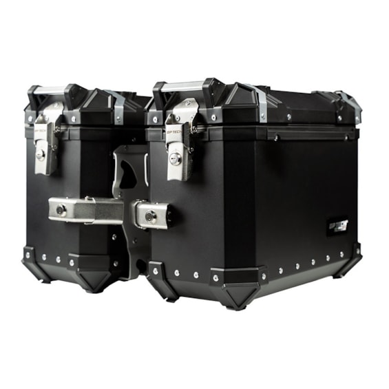 BAU LATERAL GP TECH 30L ALUMINIO PRETO UNIVERSAL PAR