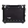 BAU LATERAL GP TECH 30L ALUMINIO PRETO UNIVERSAL PAR + SUPORTE MULTI FUNCIONAL 