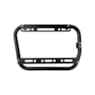 BAU LATERAL GP TECH 30L ALUMINIO PRETO UNIVERSAL PAR + SUPORTE MULTI FUNCIONAL 