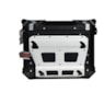 BAU LATERAL GP TECH 30L ALUMINIO PRETO UNIVERSAL PAR + SUPORTE MULTI FUNCIONAL 