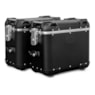 Bau Lateral SCAM Ushuaia 36L Aluminio Preto Universal PAR