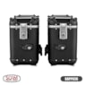 Bau Lateral SCAM Ushuaia 36L Aluminio Preto Universal PAR