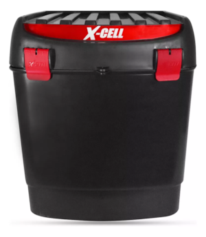 BAU MOTOBOY 100 LITROS XCELL TRASEIRO PRETO