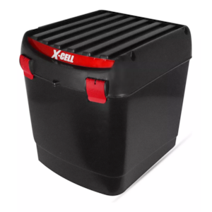 BAU MOTOBOY 100 LITROS XCELL TRASEIRO PRETO BAU MOTOBOY 100 LITROS XCELL TRASEIRO PRETO