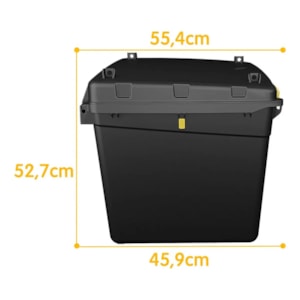 BAU MOTOBOY 110 LITROS ICBRAS PRETO