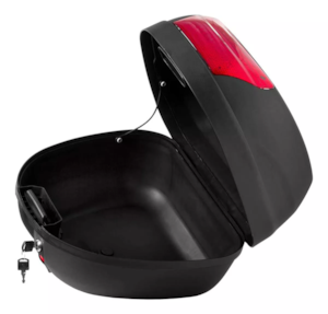 Bau PRO TORK 28 Litros MOD SMART BOX Preto Plástico Lente Vermelha