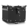 Bau Roncar Adventure Traseiro 35L Alumínio Preto / Base de Fixação BMW G 650 GS 2010-2015 1 Unidade