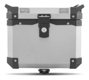 Bau Roncar Adventure Traseiro 35L Universal Alumínio Escovado 1 Unidade