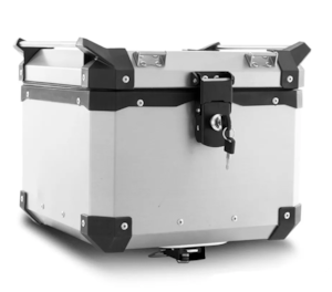 Bau Roncar Adventure Traseiro 35L Universal Alumínio Escovado 1 Unidade