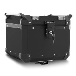 Bau Roncar Adventure Traseiro 35L Universal Alumínio Preto 1 Unidade