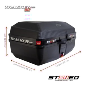 BAU STONED TRACKER 52L PRETO