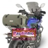Bolsa Givi BAG 30 Impermeavel de 30L Redonda Verde ( Traseira )