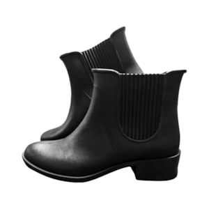 Bota Chuva Feminina Protector Life Cano Curto 