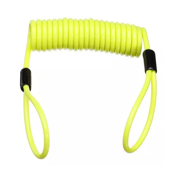 CABO ESPIRAL LEMBRETE TRAVA DISCO GP TECH 4X1.50 CM FLUO GPZX4150 VERDE