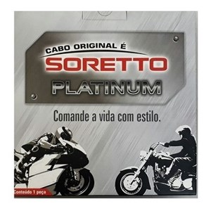 Cabo Harley Davidson DYNA FAT BOB FXDF Embreagem (soretto Platinum 47900)